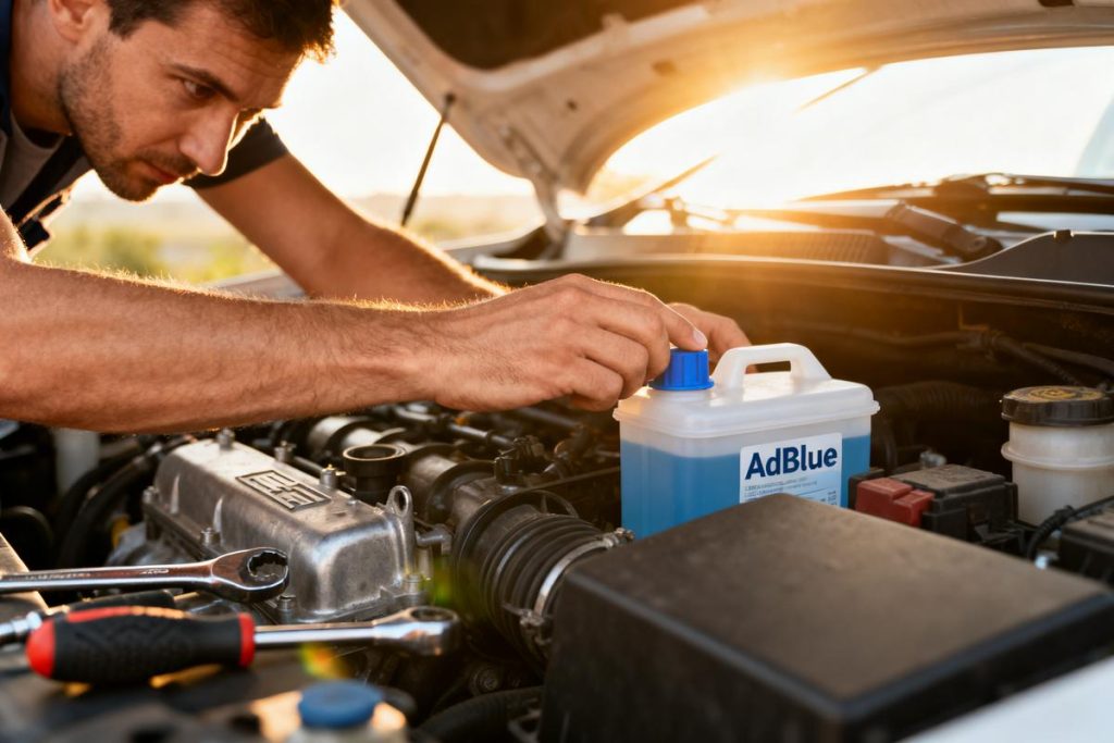 Voyant Adblue reste allumé après remplissage : que faire ?