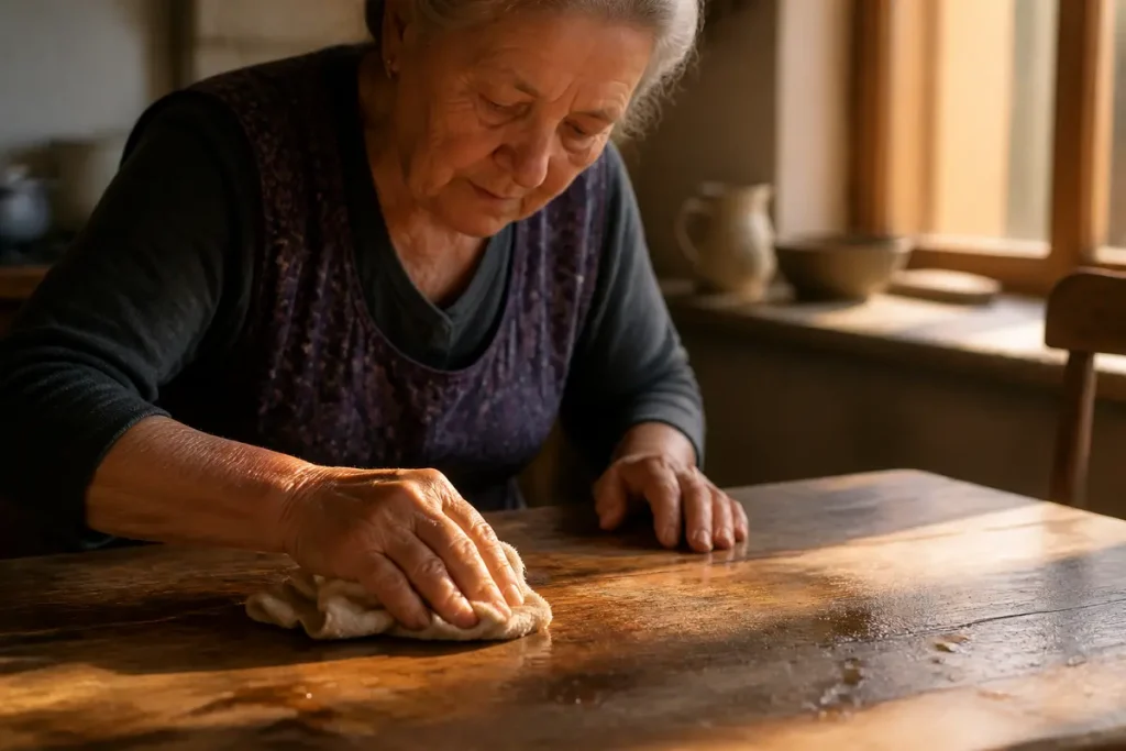 Astuce de grand-mère pour enlever la résine